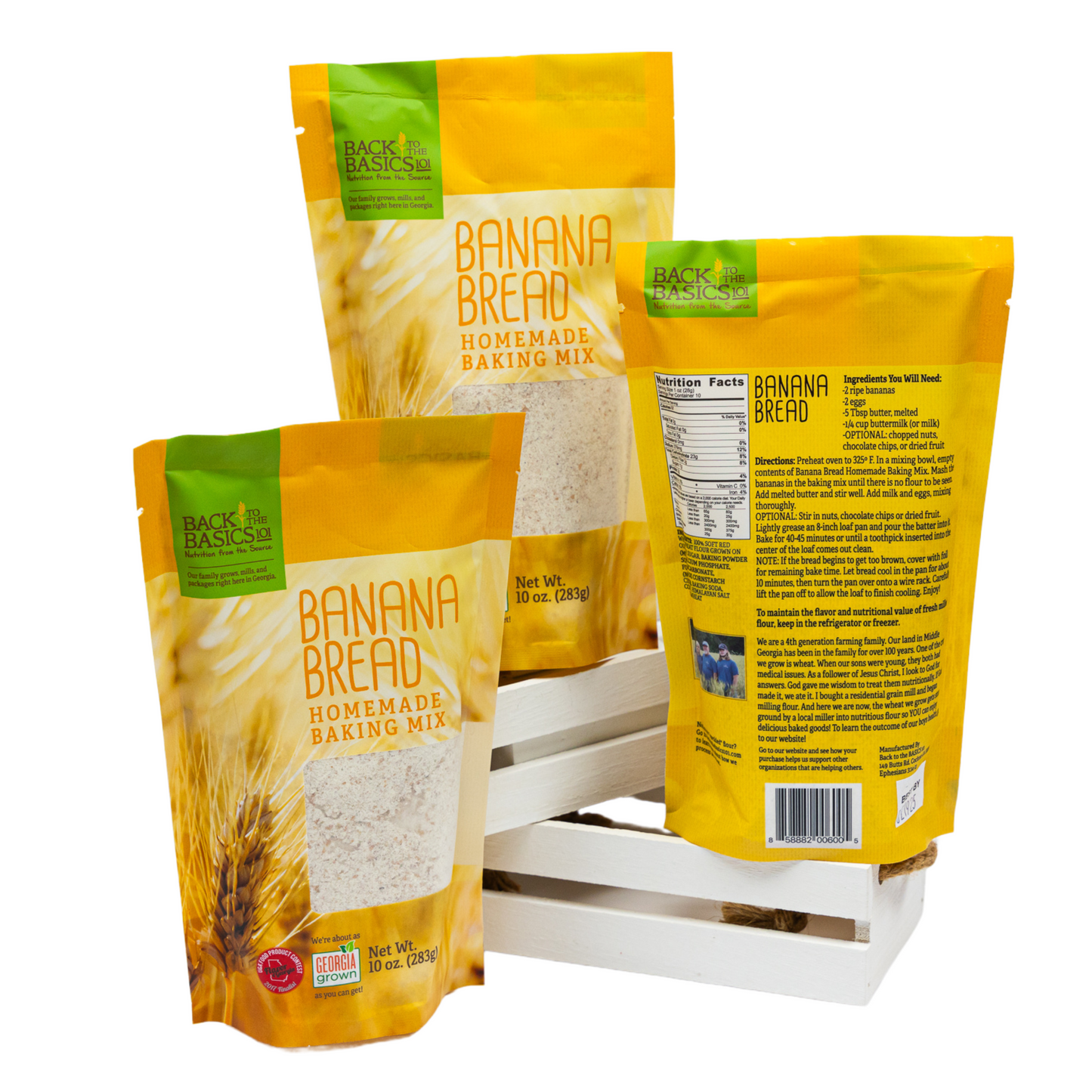 Banana Bread Baking Mix