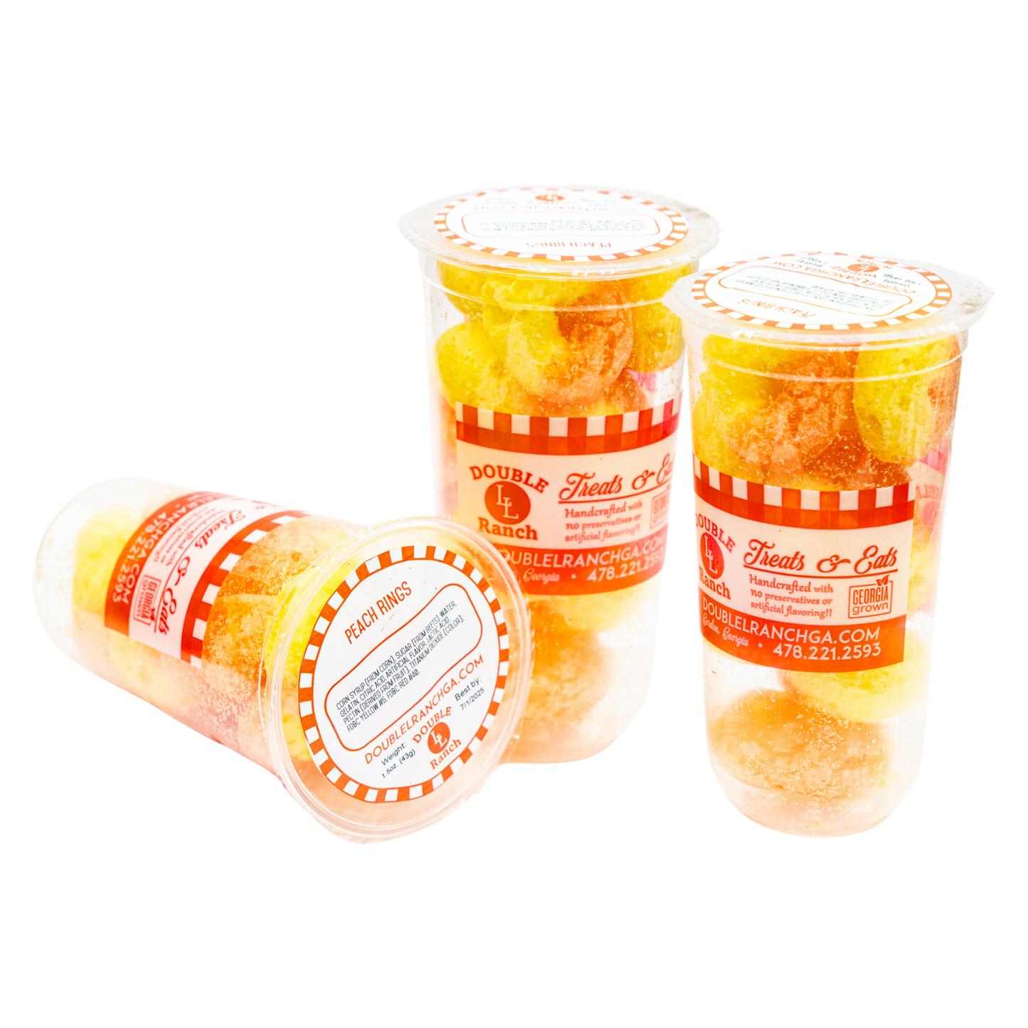 Freeze-Dried Peach Rings