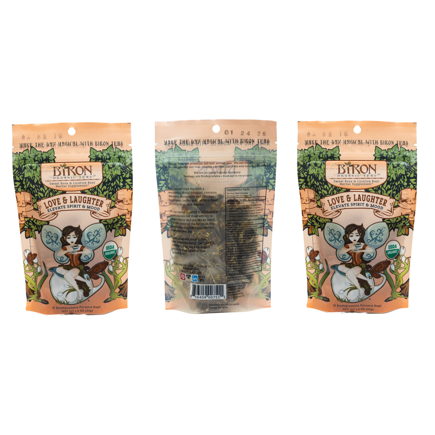 Love & Laughter Herbal Tea