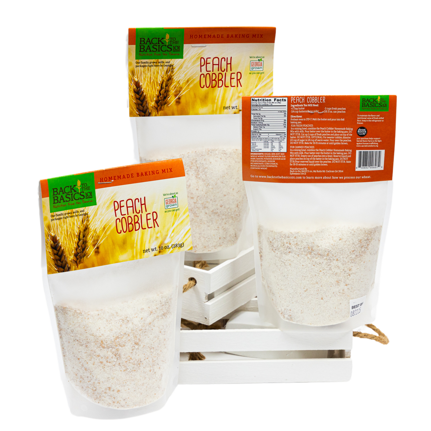 Peach Cobbler Baking Mix