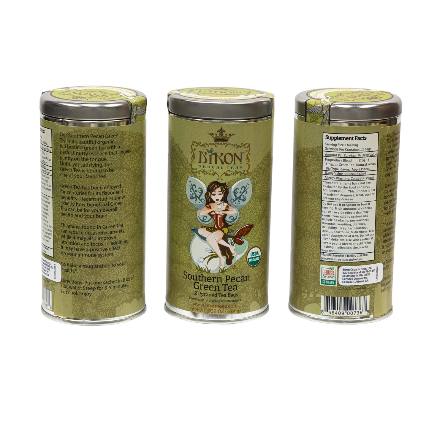 Southern Pecan Green Tea