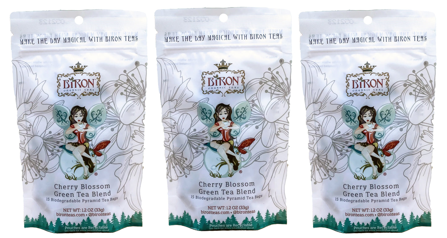 Cherry Blossom Green Tea