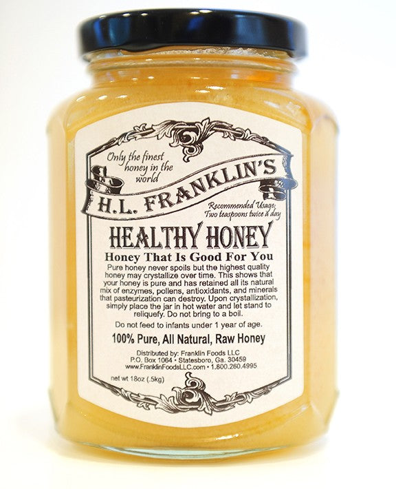 HL Franklin’s Crystallized Cotton Honey