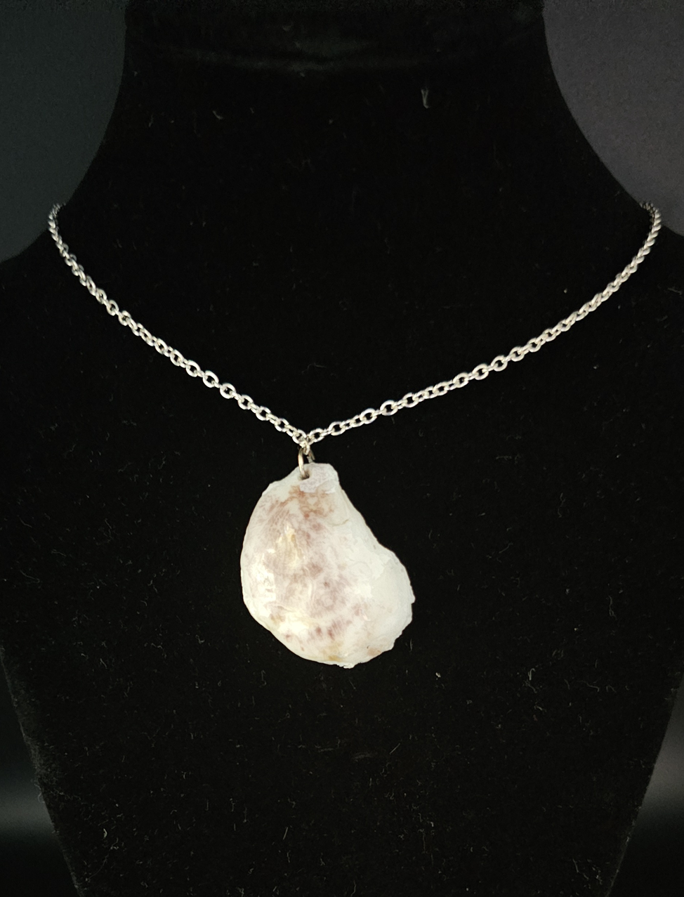 Natural Oyster Shell Pearl Necklace