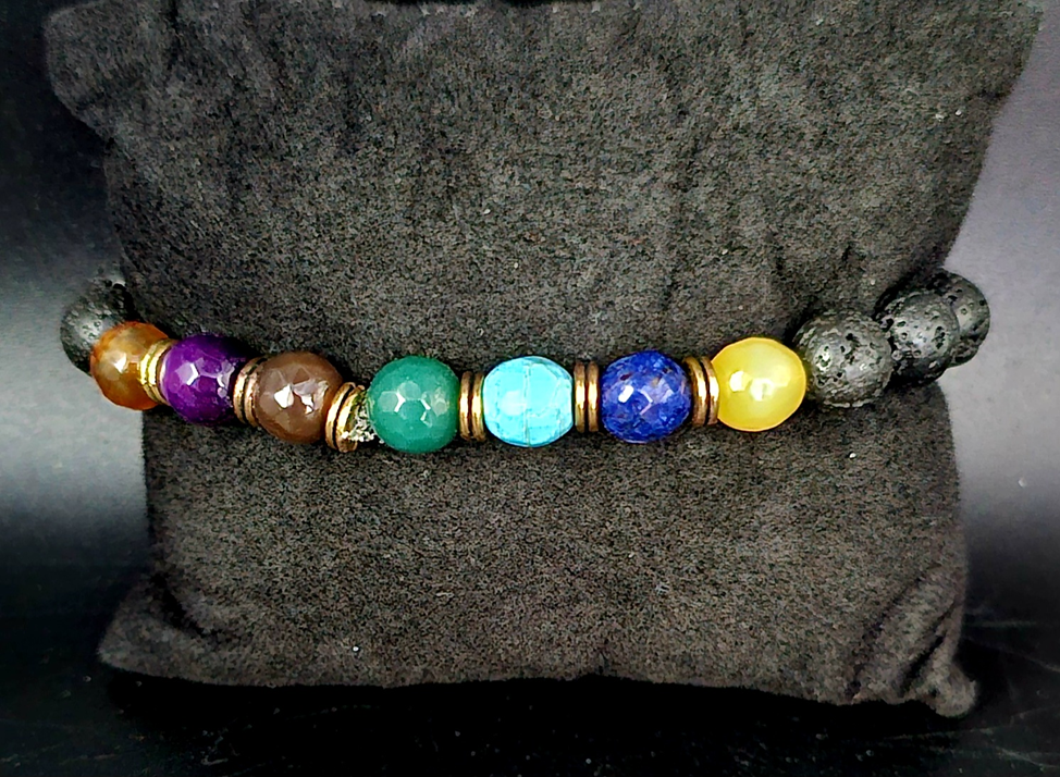 Oyster Shell Coastal Colors Bracelet