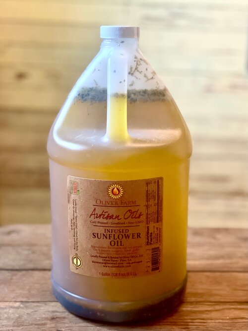Oliver Farm Infused Sunflower Oil
