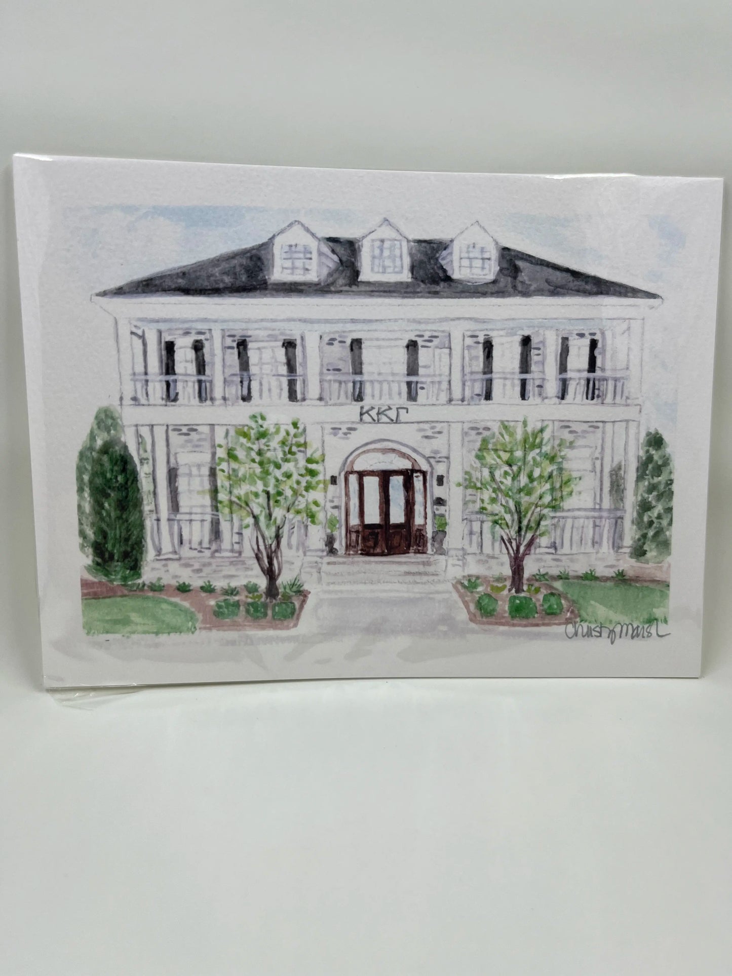 Kappa Kappa Gamma - Georgia Southern University Sorority Art Print
