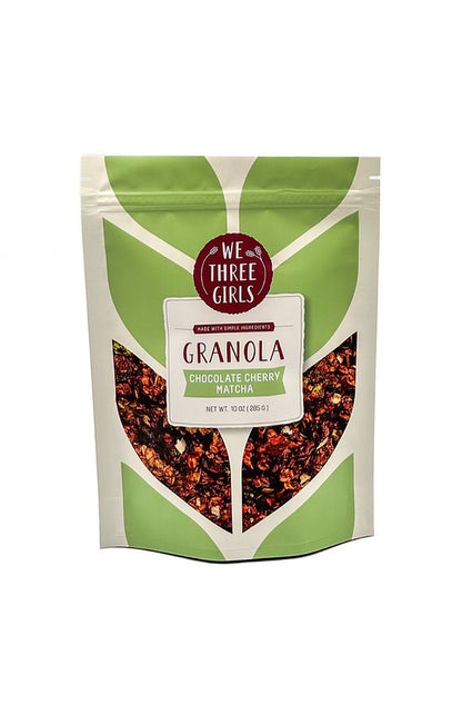 Chocolate Cherry Matcha Granola