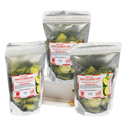 Freeze-Dried Ranch Cucumber Chips