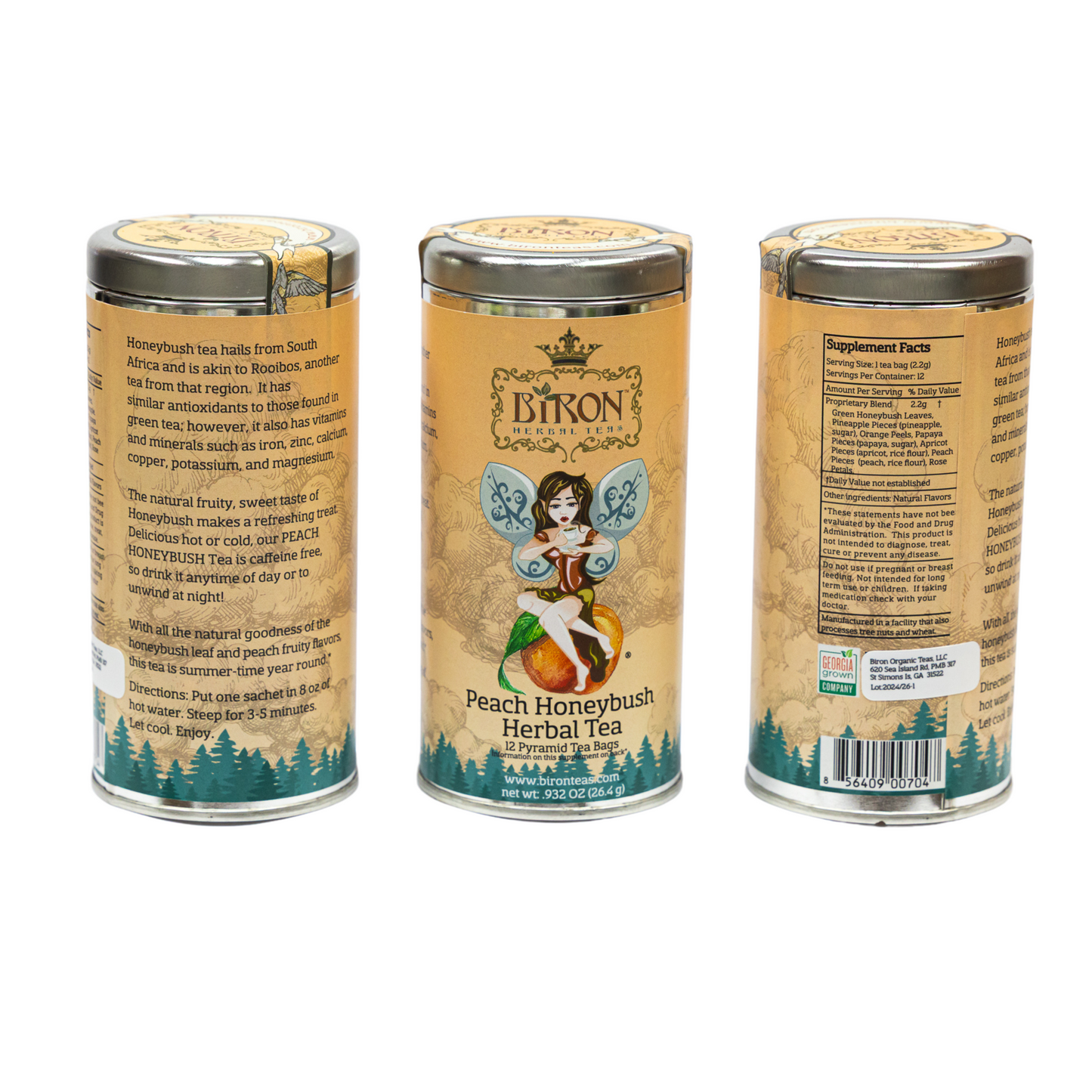 Peach Honeybush Tea