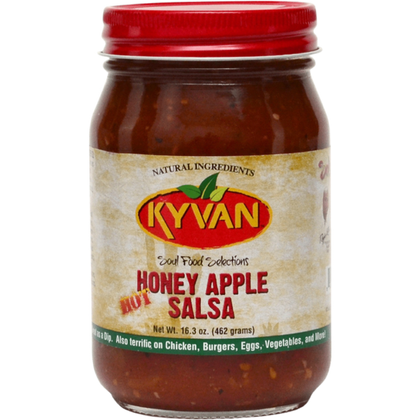 KYVAN Foods | Hot Honey Apple Salsa | Bold Sweet Heat | Georgia