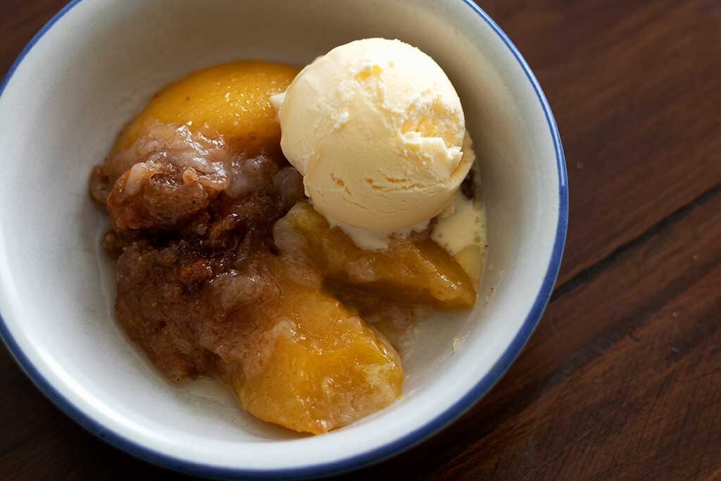 Peach Cobbler Baking Mix