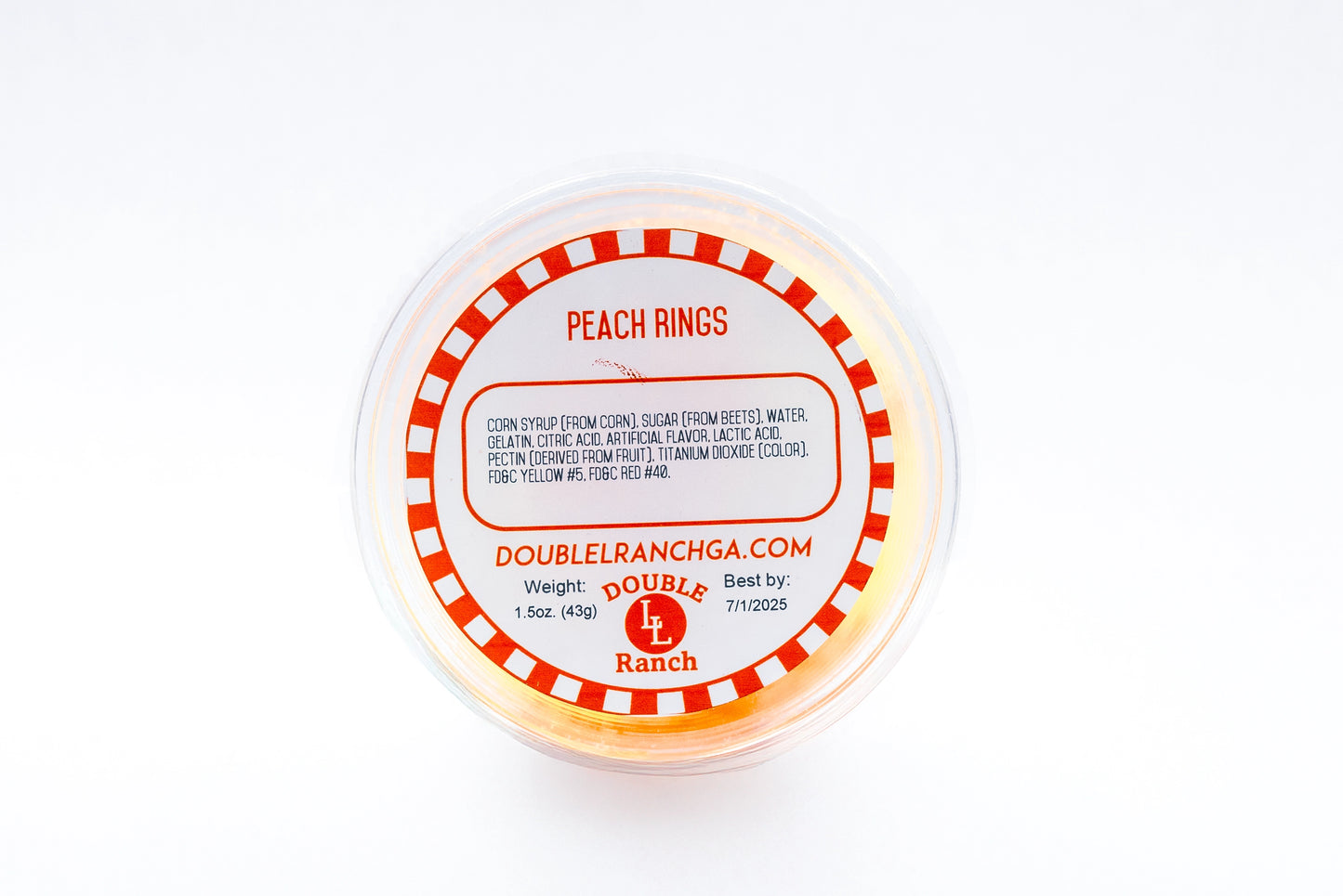 Freeze-Dried Peach Rings
