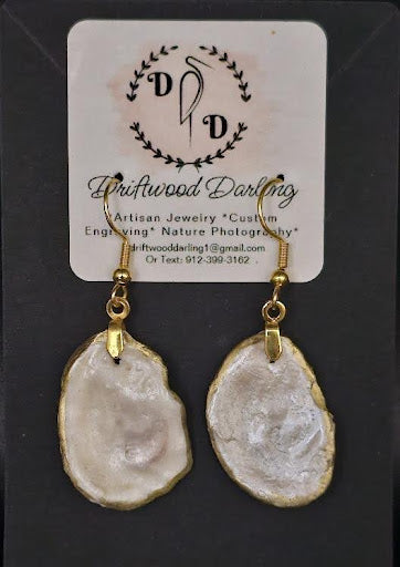 Gold Gilded Earrings