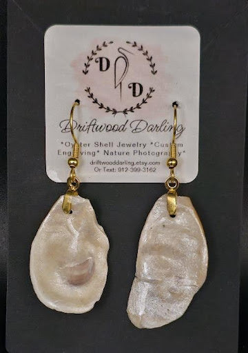 Natural Edge Earrings