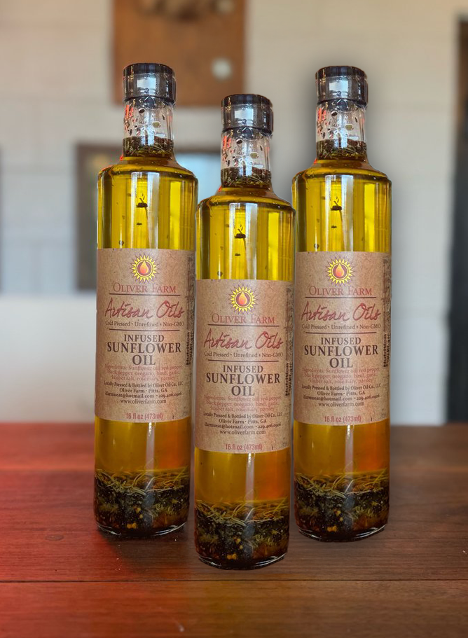 Oliver Farm Infused Sunflower Oil