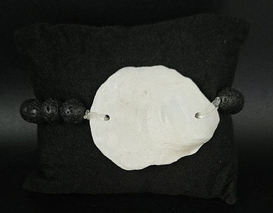Oyster Shell Coastal Colors Bracelet