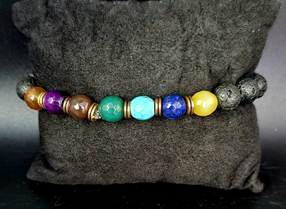 Oyster Shell Coastal Colors Bracelet