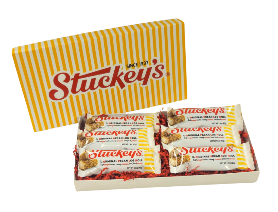 Stuckey’s Pecan Log Roll Gift Box