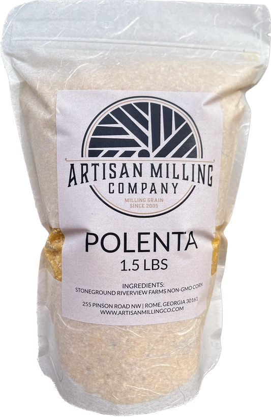 Stone-Milled Georgia Polenta - 1.5lb Bag