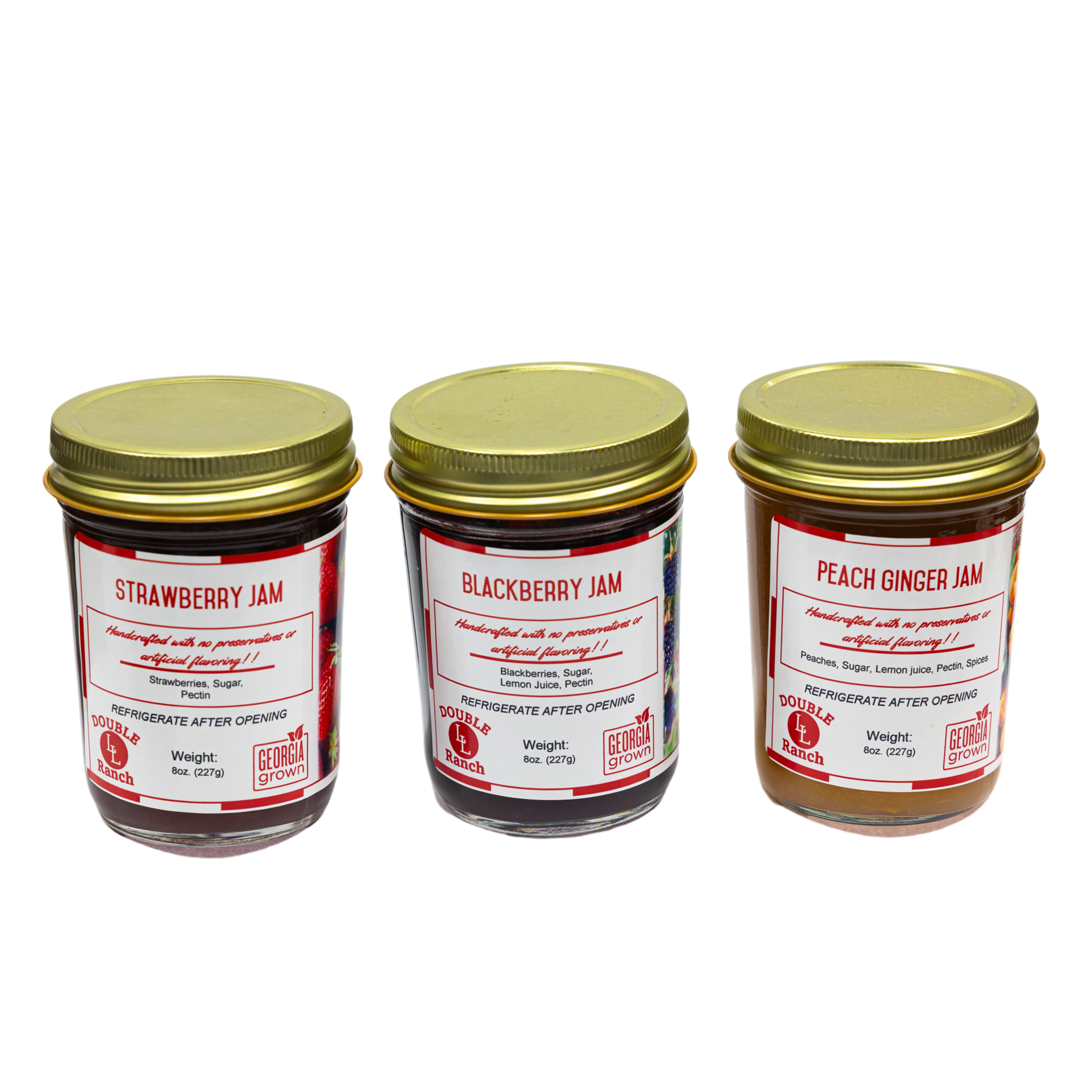 Double L Ranch Jam Set | Georgia-Grown, Handcrafted Spreads – Georgia ...