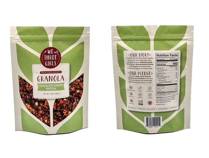 Chocolate Cherry Matcha Granola