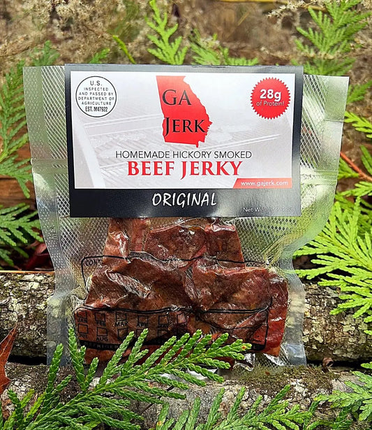 GA Jerk Hickory Smoked Beef Jerky