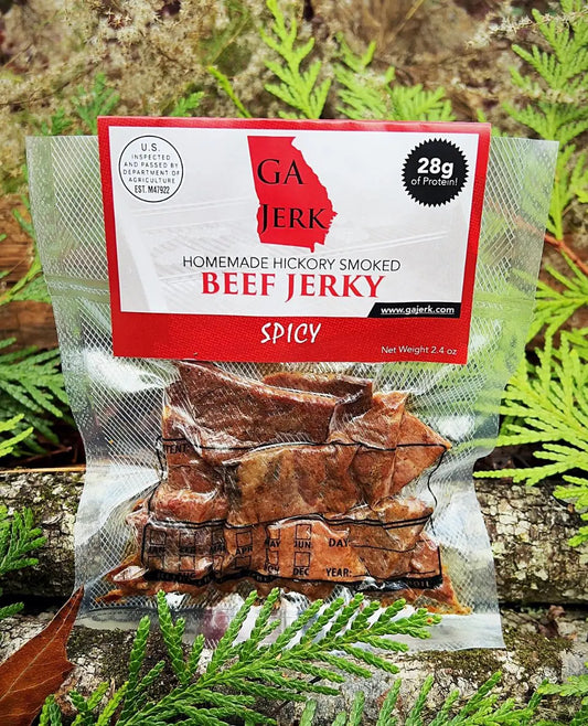 GA Jerk Spicy Hickory Smoked Beef Jerky