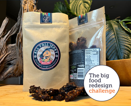 Korean BBQ Lion’s Mane Mushroom Jerky