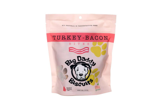 Turkey Bacon treat bag front